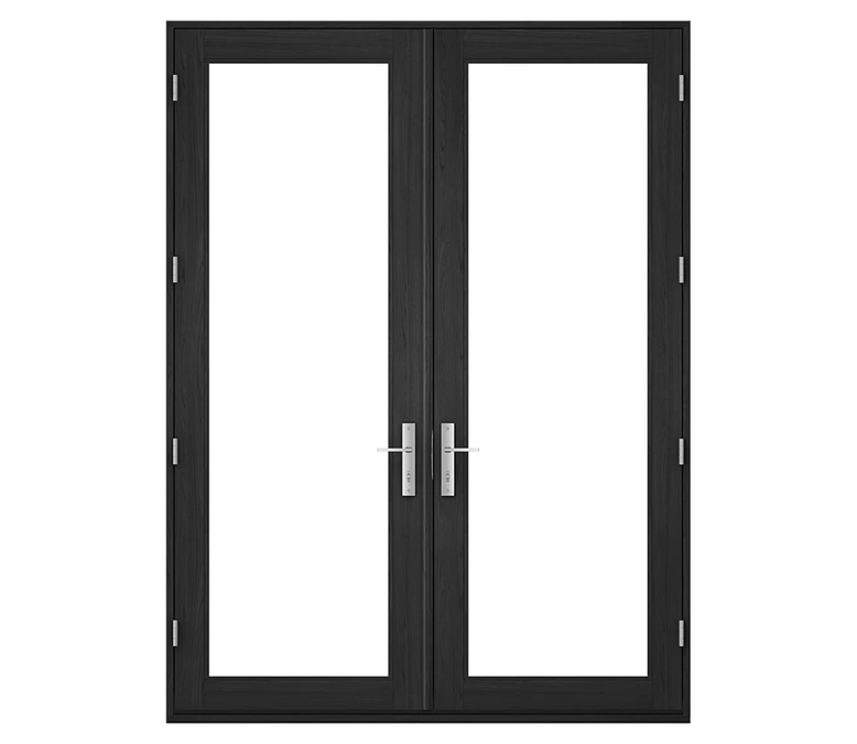 Pella Reserve Contemporary Wood Hinged Patio Door in Baltimore